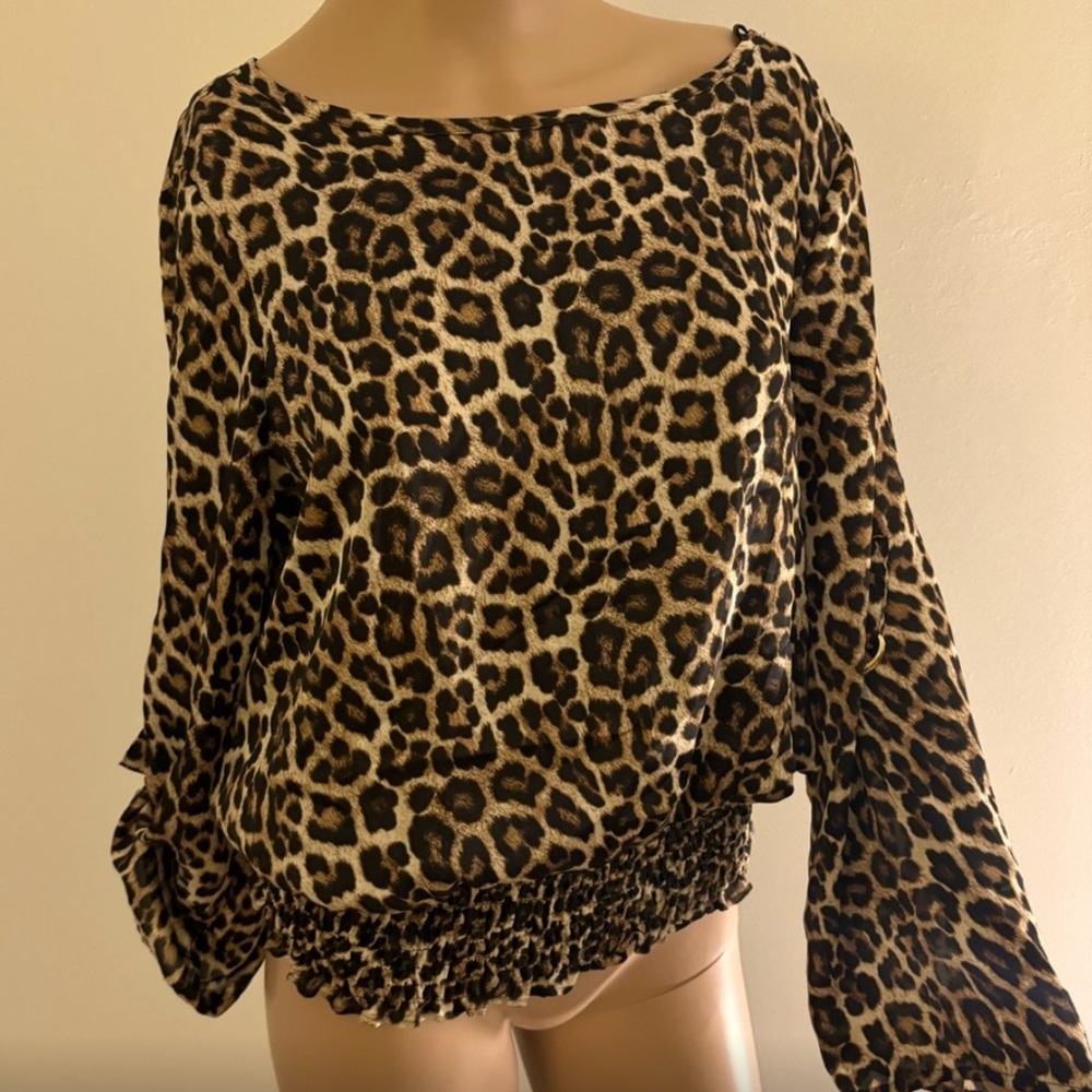 Michael Kors leopard blouse